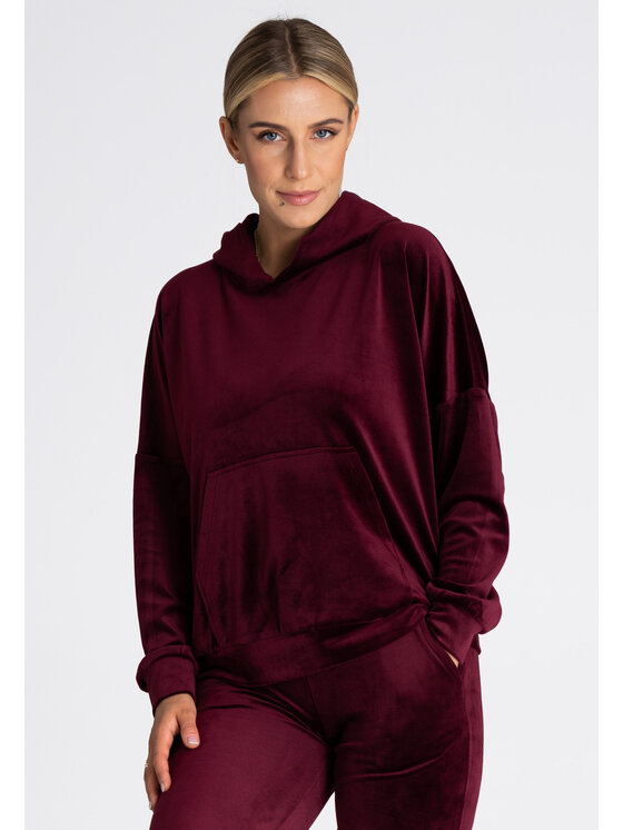 FIGL FIGLFIGL Felpa M969 Bordeaux Regular Fit