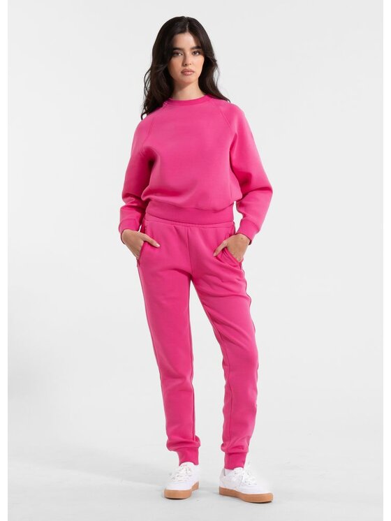PITBULL PITBULL Bluza Discovery Różowy Regular Fit