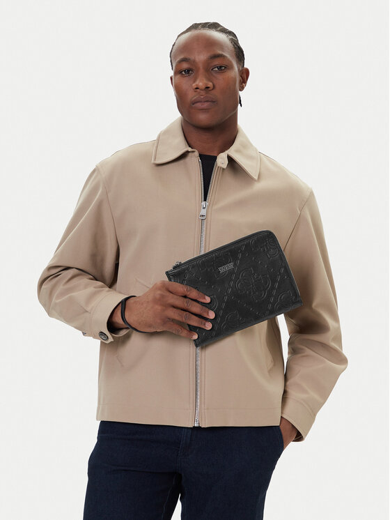 Guess Guess Torbica za okrog pasu PMBONG P5438 Črna