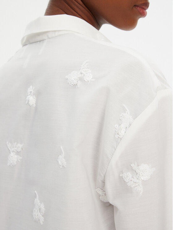 Munthe Munthe Krekls Kaseia 252103225229 Écru Regular Fit