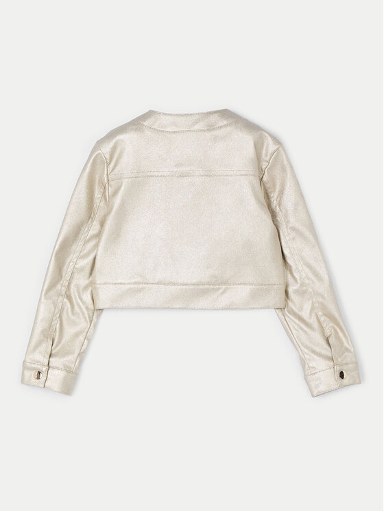 Mayoral Mayoral Demisezoninė striukė 3404 Auksinė Slim Fit