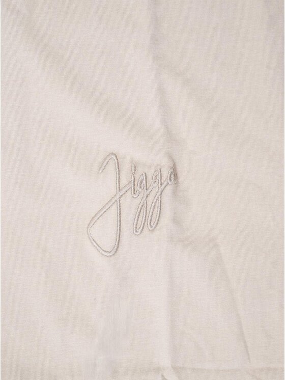 Jigga Wear Jigga Wear T-Shirt Szeroka luźna 131111 Brązowy Oversize