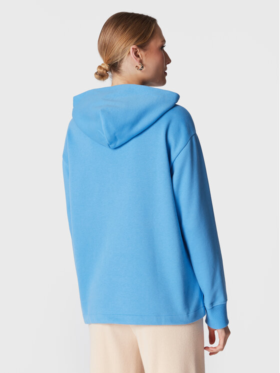 Felpa C_Ezaria 50477685 Blu Oversize