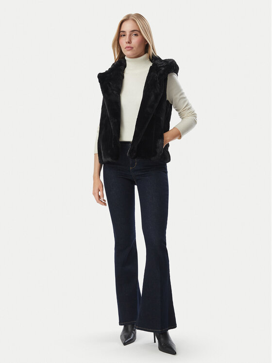 Guess Guess Жилетка за костюм W5BL99 WDCH0 Черен Regular Fit