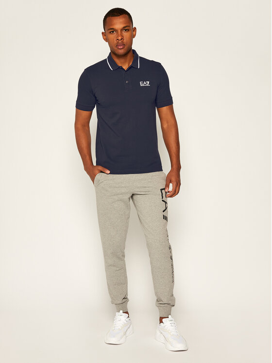 Polo 8NPF06 PJ04Z 1578 Blu scuro Regular Fit
