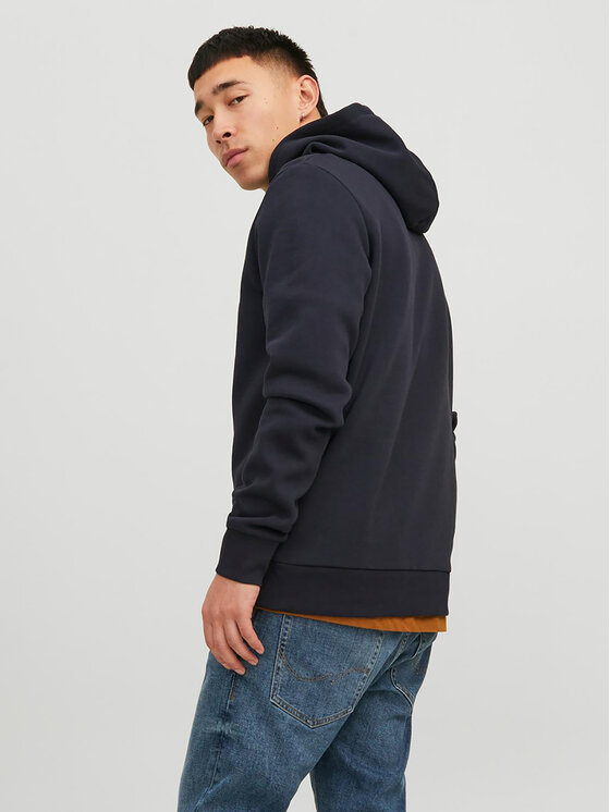Jack&Jones Jack&Jones Felpa Logo 12233597 Blu scuro Standard Fit