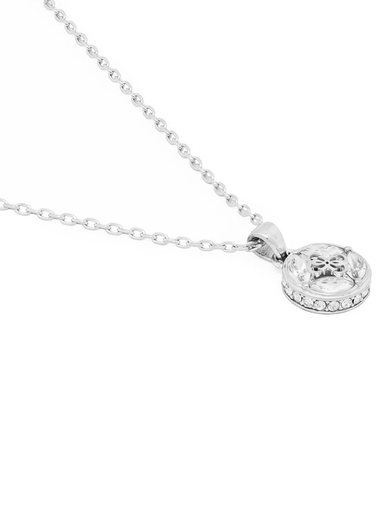 Guess Guess Naszyjnik JUBN06 393JW Srebrny