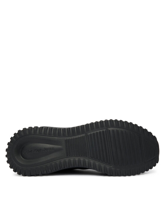Calvin Klein Calvin Klein Sneakersy Eva Runner Lace Up Mat Mix YM0YM01442 Čierna
