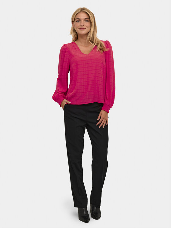 Kaffe Kaffe Bluse Lissa 10508186 Rosa Regular Fit