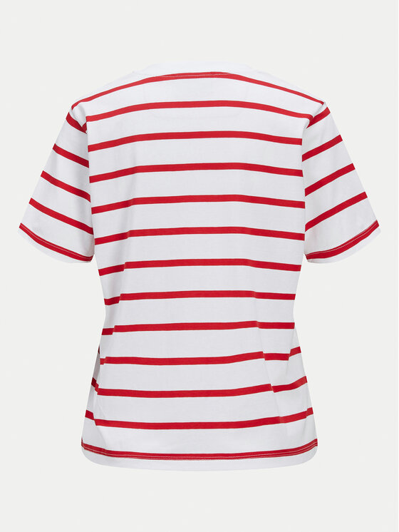 JJXX JJXX Tričko Annie 12257577 Biela Regular Fit