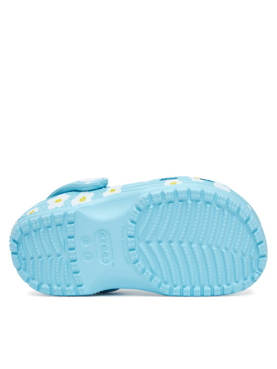 Crocs Crocs Klapki Classic Daisy Clog T 211264 Niebieski