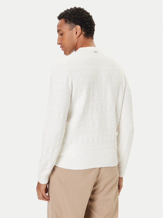Guess Guess Pullover M5BR42 Z2ZK2 Écru Regular Fit