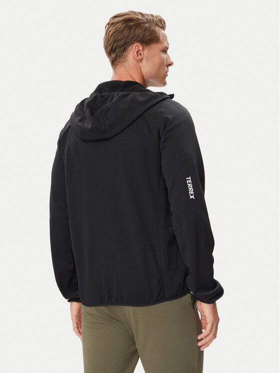 adidas adidas Geacă outdoor Terrex Multi Clima365 Insulated Hybrid Hooded Jacket KF9789 Negru Regular Fit