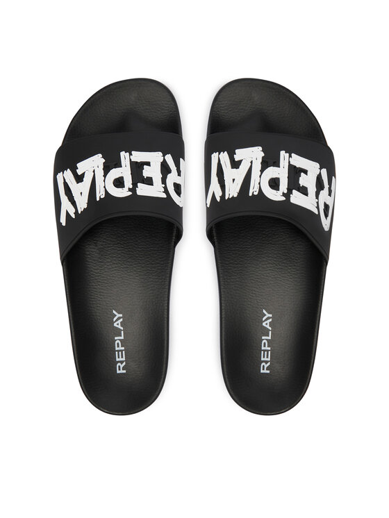 REPLAY REPLAY Шльопанці GMF1A .000.C0083S Чорний