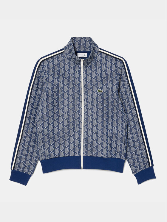 Lacoste Lacoste Bluza SH1368 Niebieski Regular Fit