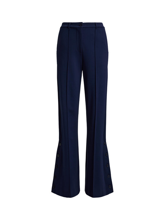LAUREN RALPH LAUREN LAUREN RALPH LAUREN Stoffhose 200P09084001 Dunkelblau Wide Leg