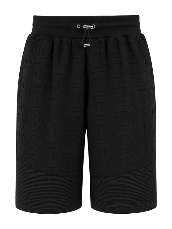 PHILIPP PLEIN PHILIPP PLEIN Szorty sportowe 31041 Czarny Jogger Fit