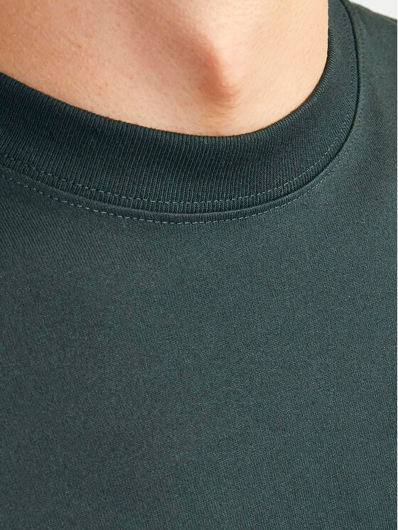 Jack & Jones Jack & Jones Longsleeve Vesterbro 12251775 Zielony Loose Fit
