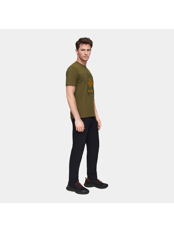 Alpinus Alpinus T-Shirt Tarnica Khaki Regular Fit
