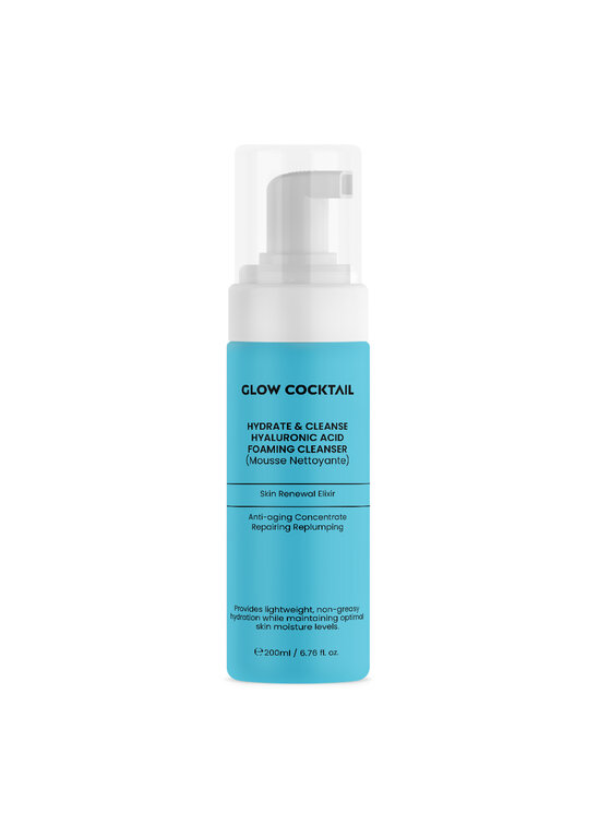 Glow Cocktail Glow Cocktail Pianka HA – Nawilżająca 200 ml Pianka oczyszczająca