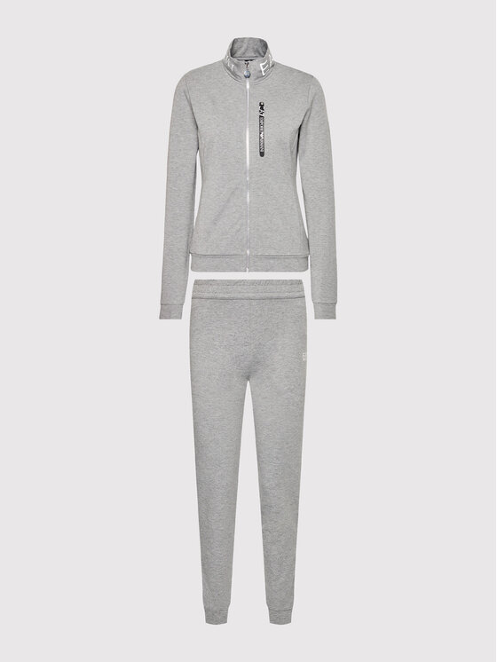 Ea7 Emporio Armani Jogginganzug 6ktv67 Tjalz 3905 Grau Regular Fit