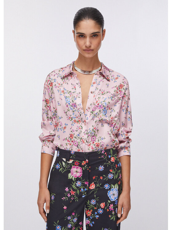 Liu Jo Liu Jo Camicia CA6207TS562P9630 Viola Regular Fit