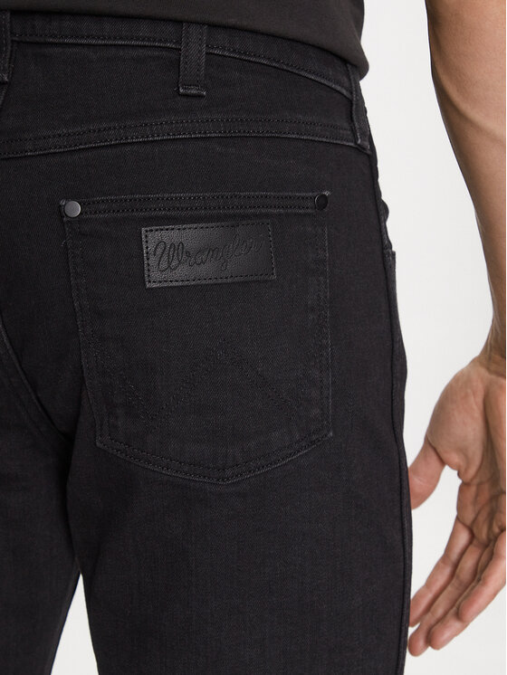 Wrangler Wrangler Jeansy Larston 112341423 Czarny Slim Fit