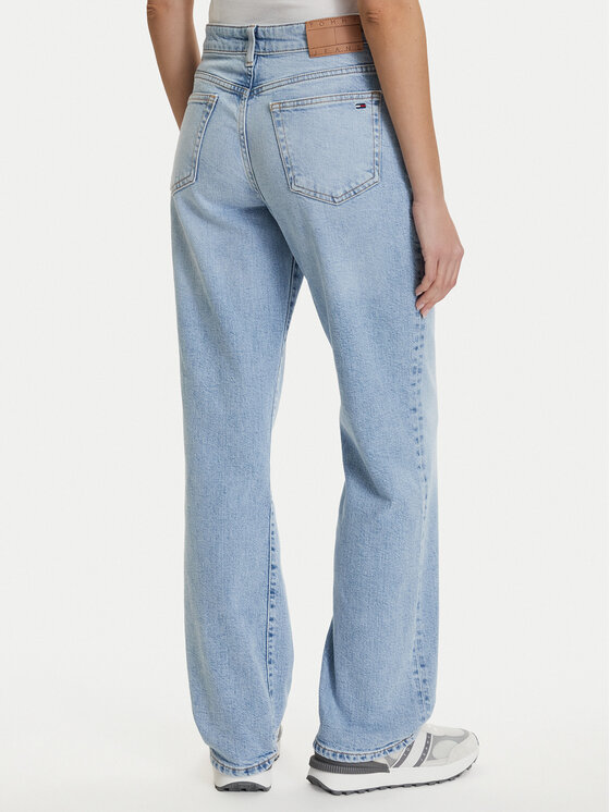 Tommy Jeans Tommy Jeans Traperice DW0DW22987 Plava Regular Fit