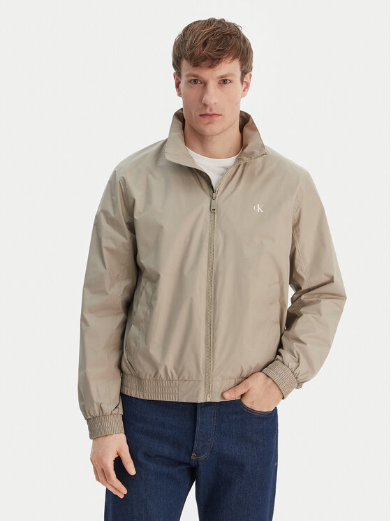 Calvin Klein Jeans Geacă Harrington LV04RF520G Maro Regular Fit