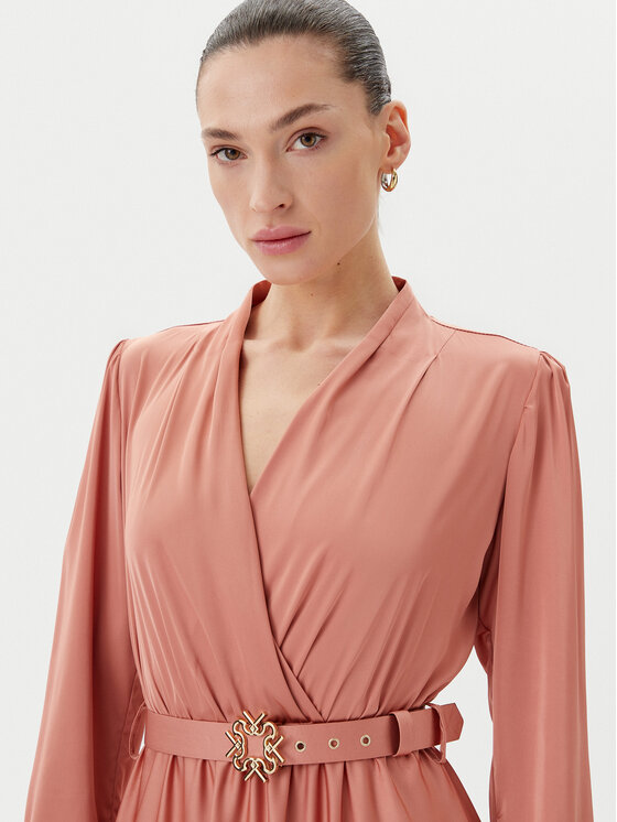 Rinascimento Rinascimento Официална рокля CFC0123670003 Розов Regular Fit