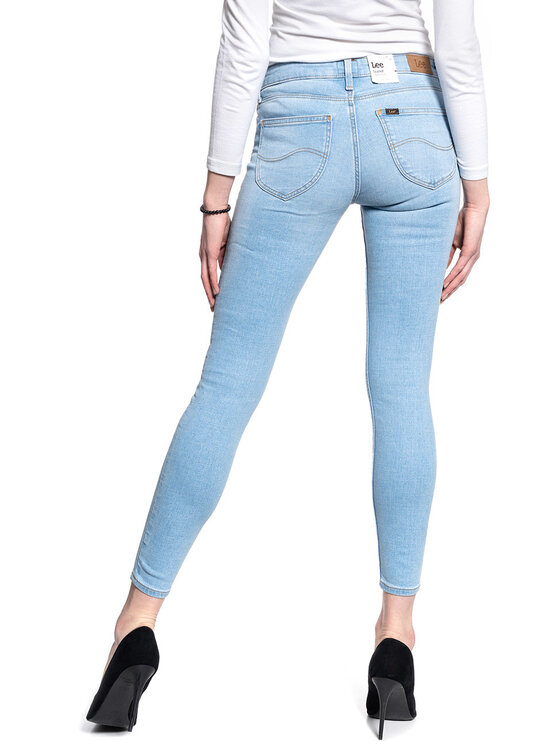 Lee Lee Jeansy SCARLETT Niebieski Skinny Fit