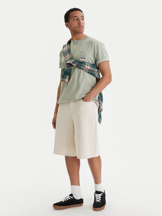 RVCA RVCA Marškinėliai Palmcrest EVYZT00275 Žalia Relaxed Fit