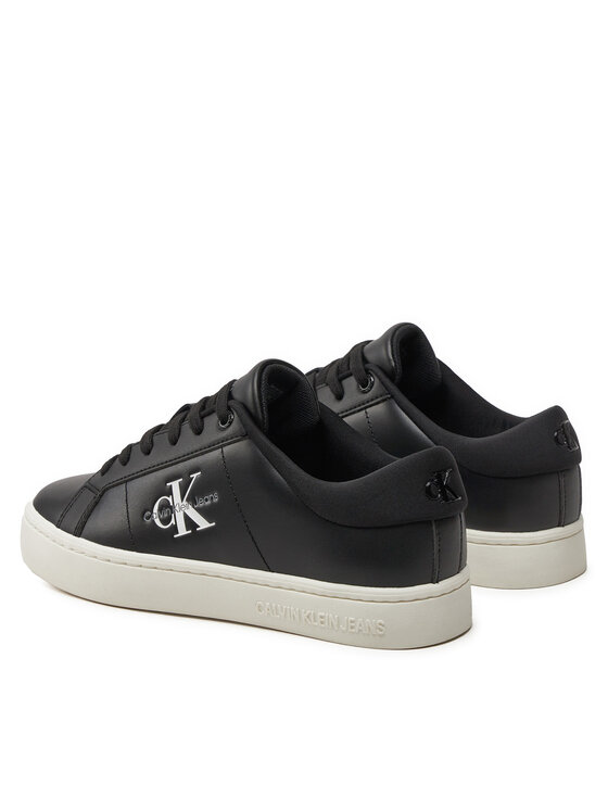 Calvin Klein Jeans Calvin Klein Jeans Superge Classic Cupsole Lowlaceup Lth Wn YW0YW01444 Črna