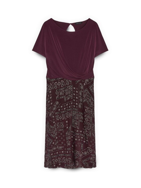 Fiorella Rubino Fiorella Rubino Vestito 7037T001720N0Z6 Bordeaux A-Line Fit