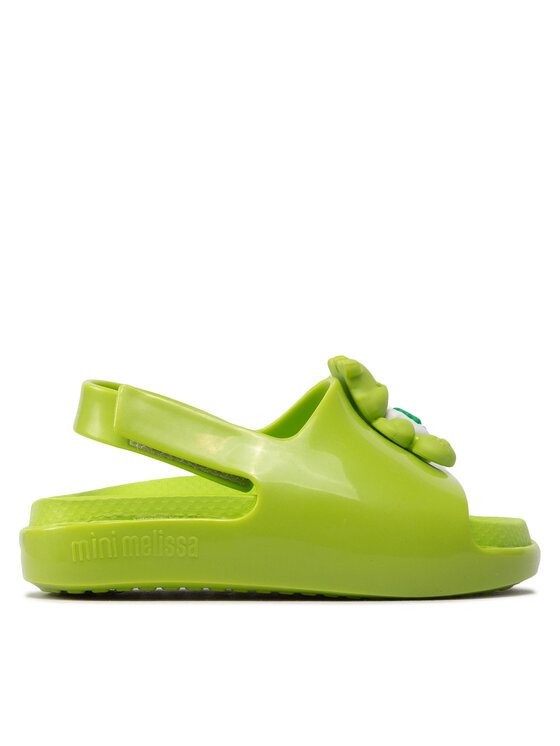 melissa sandales mini melissa cloud sandal + ca 33628 vert