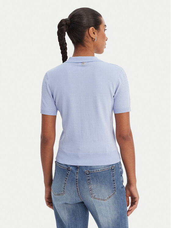 Fracomina Fracomina Pullover FR26ST7003K524R9 Himmelblau Regular Fit