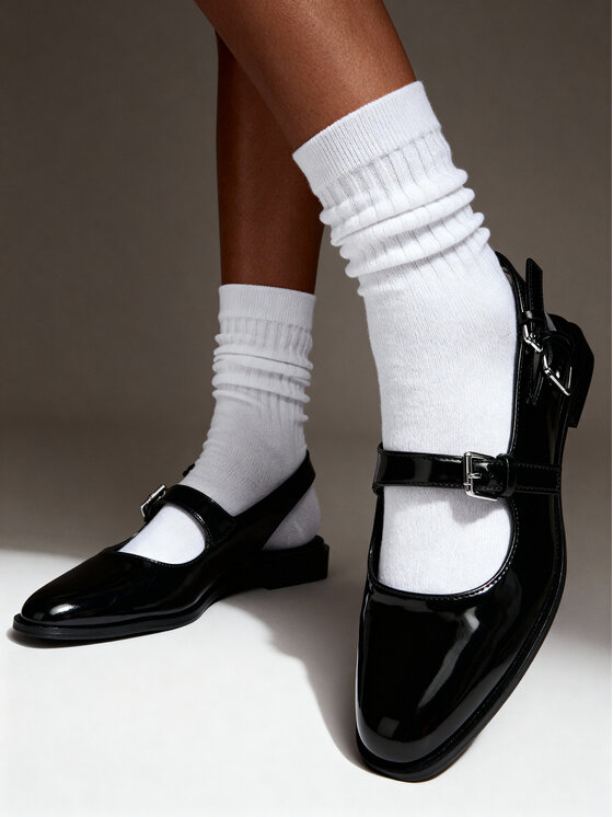 JENNY JENNY Baleriny CEO-HY2502-1 Czarny