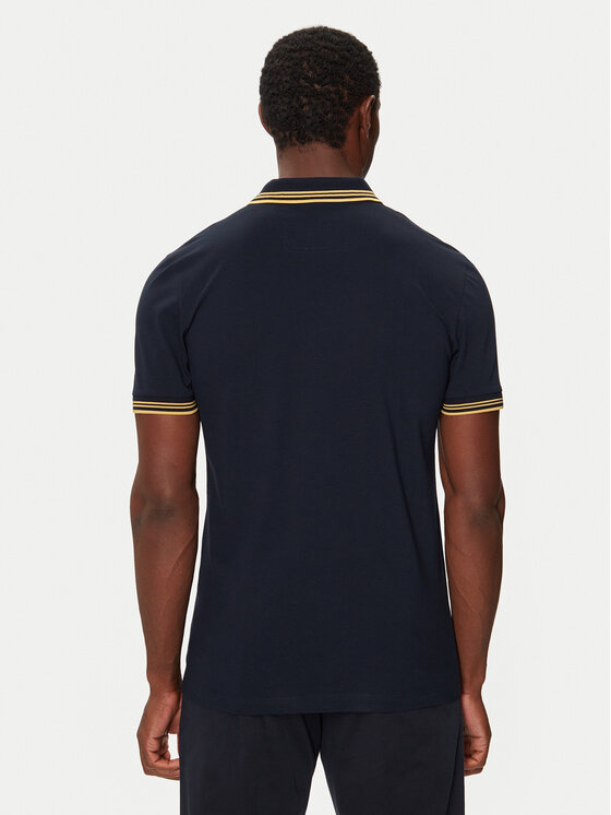 BOSS Boss Polo särk Paul 50506193 Tumesinine Slim Fit