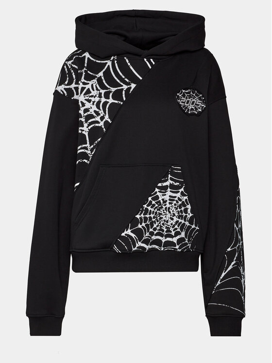 2005 2005 Bluză Venom Negru Oversize