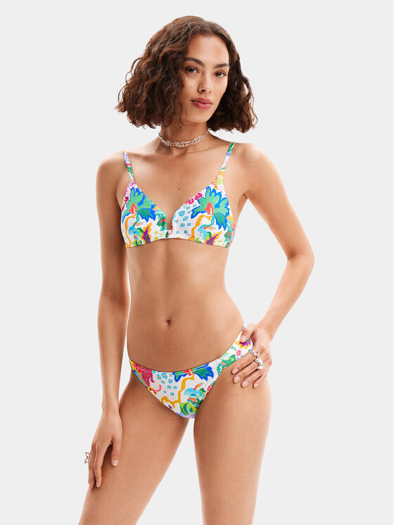 Desigual Spodný diel bikín Jungle 24SWMK11 Farebná