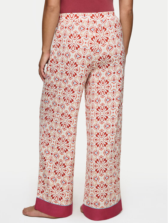 Triumph Triumph Spodnji del pižame Aura Spotlight 10222614 Pisana Relaxed Fit