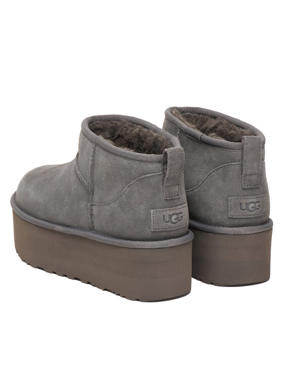 Ugg Ugg Śniegowce W Classic Ultra Mini Platform 1135092 Szary