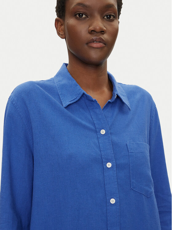 Gap Gap Сорочка 885287-15 Голубий Regular Fit