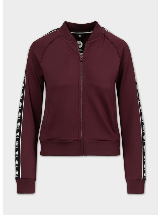 PITBULL PITBULL Bluza VERONA Bordowy Regular Fit