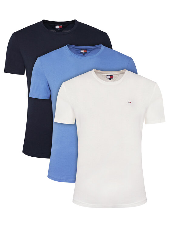 Tommy Jeans Tommy Jeans Súprava tričiek DM0DM21579 Farebná Slim Fit