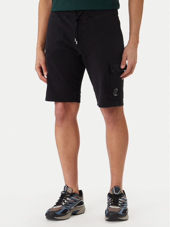 C.P. Company C.P. Company Pantaloni scurți sport RCCMSB704A002246G Negru Regular Fit