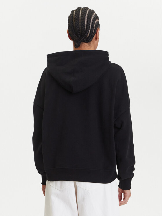 BOSS BOSS Bluza C_Ehoody 50547572 Czarny Oversize