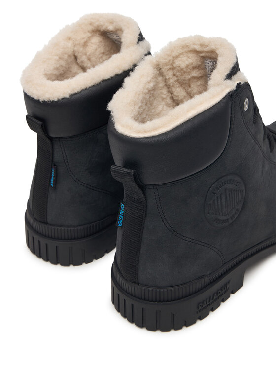Palladium Palladium Trapery Sp20 Cuff Lth Wp Wl 79067-008-M Czarny