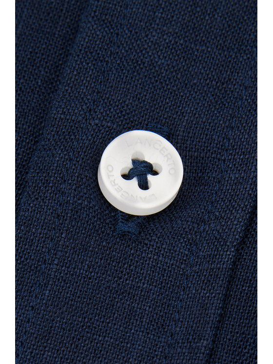 Lancerto Lancerto Koszula Julie KO073123000022 Granatowy Slim Fit
