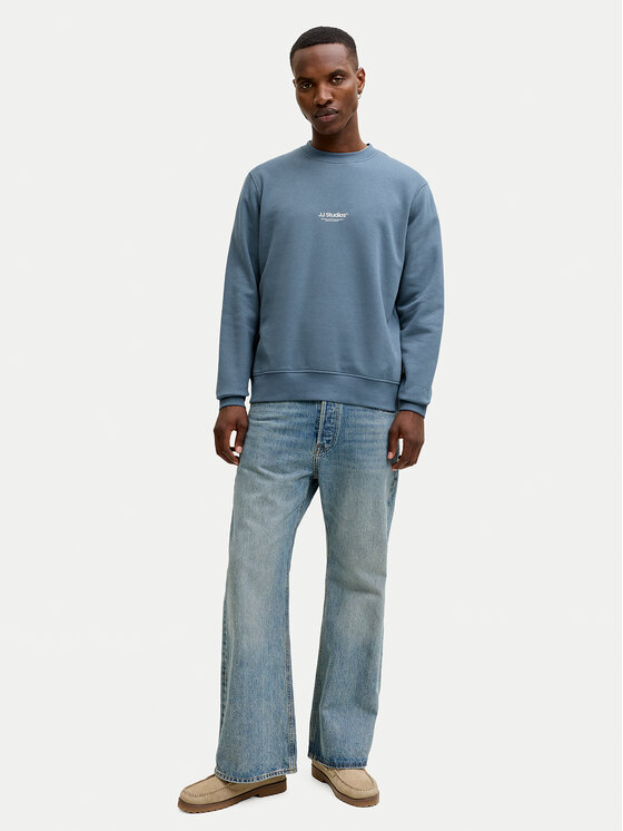 Jack & Jones Jack & Jones Bluza Soho 12278791 Niebieski Relaxed Fit
